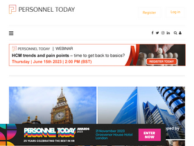 'personneltoday.com' screenshot