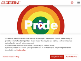 'generali.com' screenshot