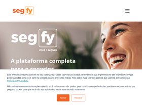 'segfy.com' screenshot