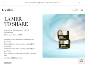 'cremedelamer.com' screenshot
