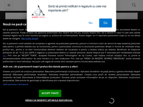 'alephnews.ro' screenshot