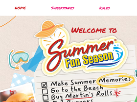 'martinssummerfun.com' screenshot