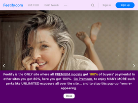 'feetify.com' screenshot