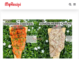 'myresipi.com' screenshot