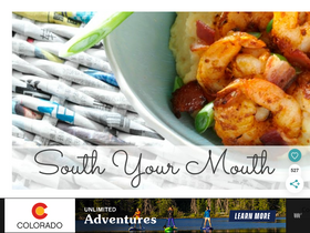 'southyourmouth.com' screenshot