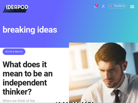 'ideapod.com' screenshot