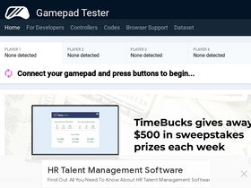 'gamepad-tester.com' screenshot