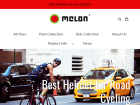 melon-helmets.com homepage screenshot