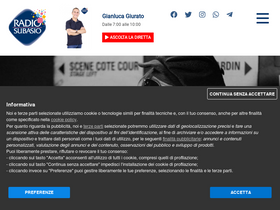 'radiosubasio.it' screenshot