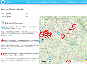'tudyne.cz' screenshot