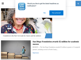 'thecoastnews.com' screenshot