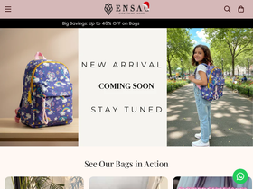 ensacworld.com homepage screenshot