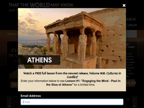 'thattheworldmayknow.com' screenshot