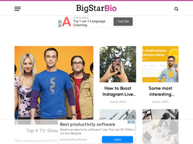 'bigstarbio.com' screenshot