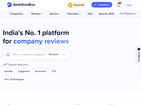 'ambitionbox.com' screenshot