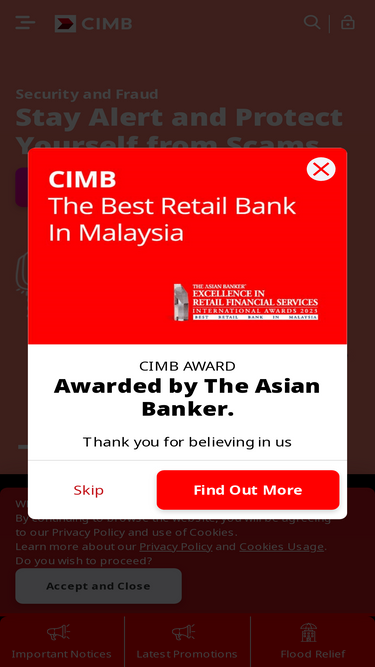 cimbclicks.com.my Wettbewerber und alternative Websites wie cimbclicks
