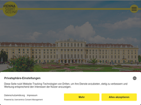 'viennasightseeing.at' screenshot