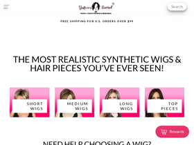 'godivassecretwigs.com' screenshot