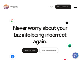 'checkle.menu' screenshot