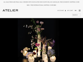 'ateliernewyork.com' screenshot