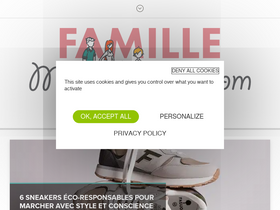 'mafamillezen.com' screenshot