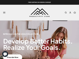 PRODUCTIVITY STORE website screenshot
