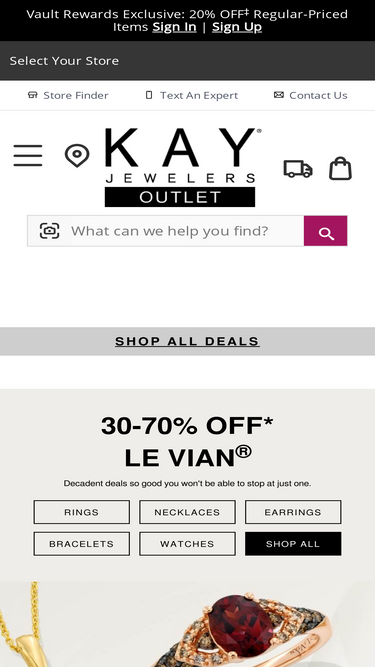 Kay jewelers competitors discount
