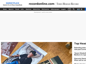 'recordonline.com' screenshot