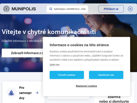 'munipolis.cz' screenshot
