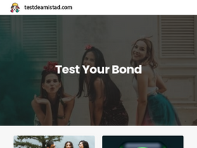 'testdeamistad.com' screenshot