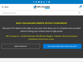 'gplplugins.club' screenshot