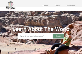 'tourismteacher.com' screenshot
