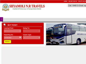'shyamoliparibahan-bd.com' screenshot