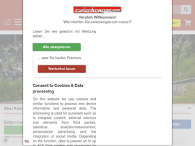 'zwischengas.com' screenshot