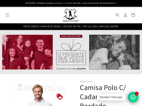 GOLFE CLASS website screenshot