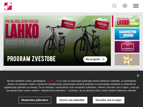 'mercator.si' screenshot