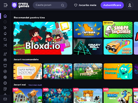 'crazygames.ro' screenshot