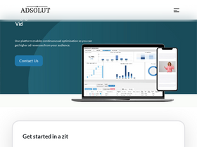 'adsolut.in' screenshot