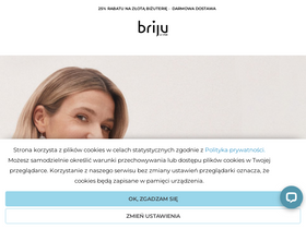 'briju.pl' screenshot