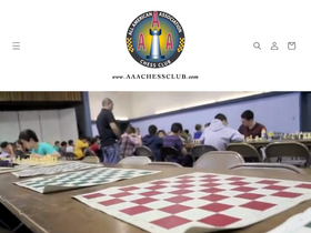 aaachessclub.com homepage screenshot