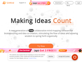 GitMind AI - Create visually stunning mind maps, flowcharts, and more, anytime, anywhere