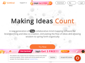 'gitmind.com' screenshot