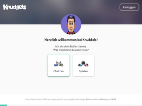 'knuddels.de' screenshot