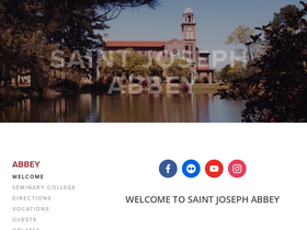 saintjosephabbey.com