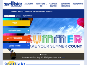 'gofar.sunyulster.edu' screenshot