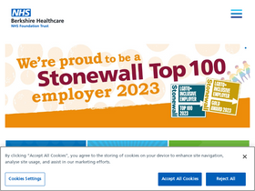 'berkshirehealthcare.nhs.uk' screenshot
