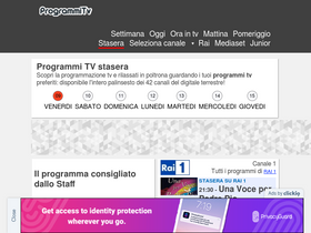 'programmitv.com' screenshot