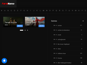 'farsinama.com' screenshot