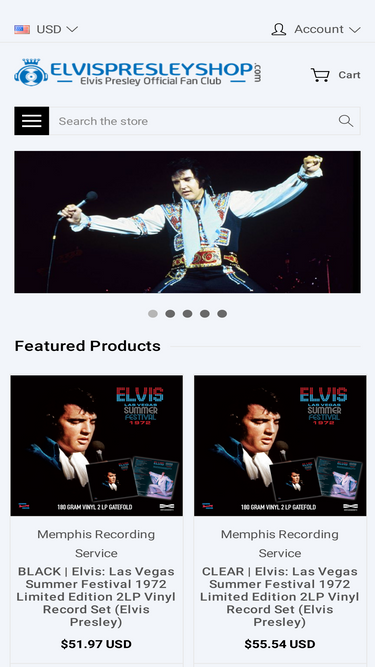 elvispresleyshop.com