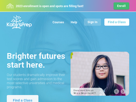 'kabirsprep.com' screenshot